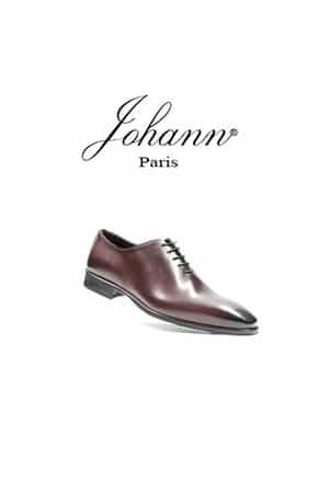 Chaussures Richelieu bordeaux one cut