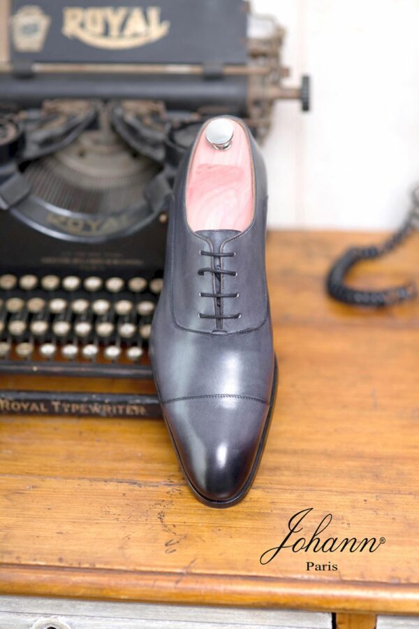Chaussures Richelieu De Gier grises – Image 2