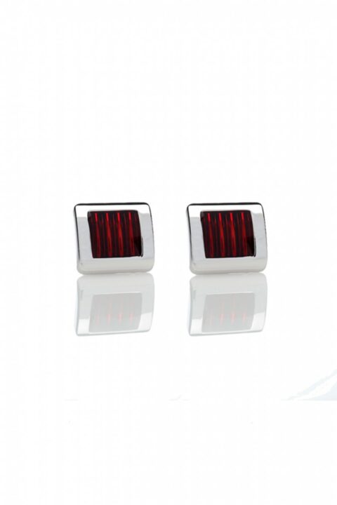 Boutons de manchette Carré Rubis