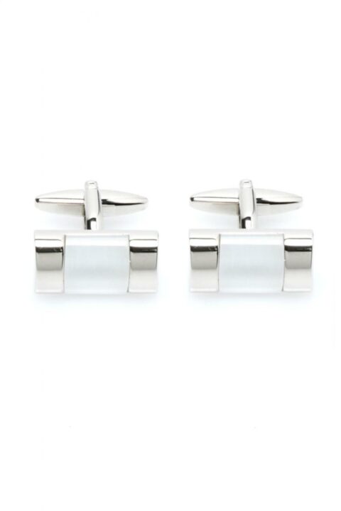 Boutons de manchette Rectangle Ivoire