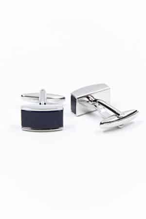 Boutons de manchette Demi-lune Marine