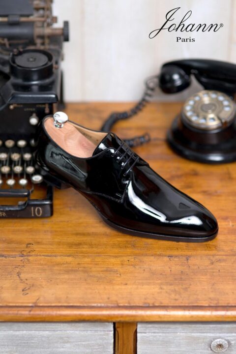 Chaussures De Gier Noir vernies