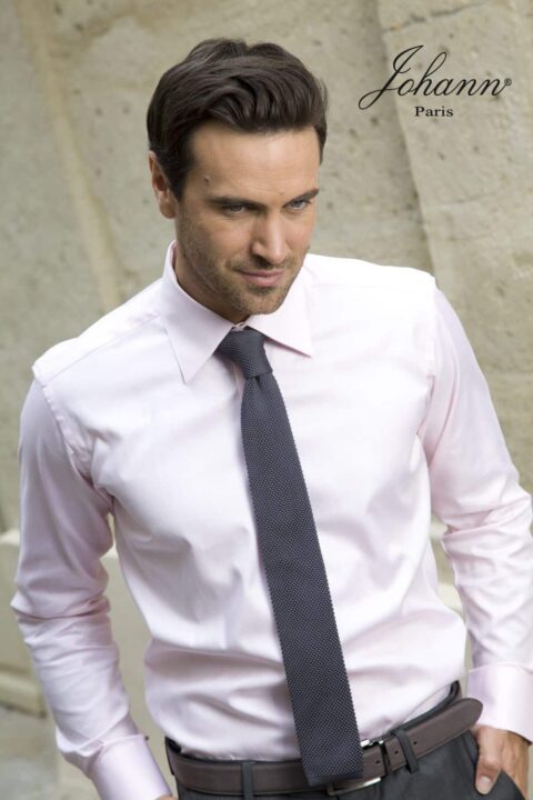 Chemise Business - Col classique - Rose pâle
