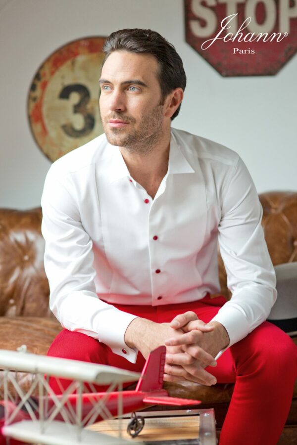 Veste Genova (ouverte courte) et Pantalon rouge et  gilet – Image 3