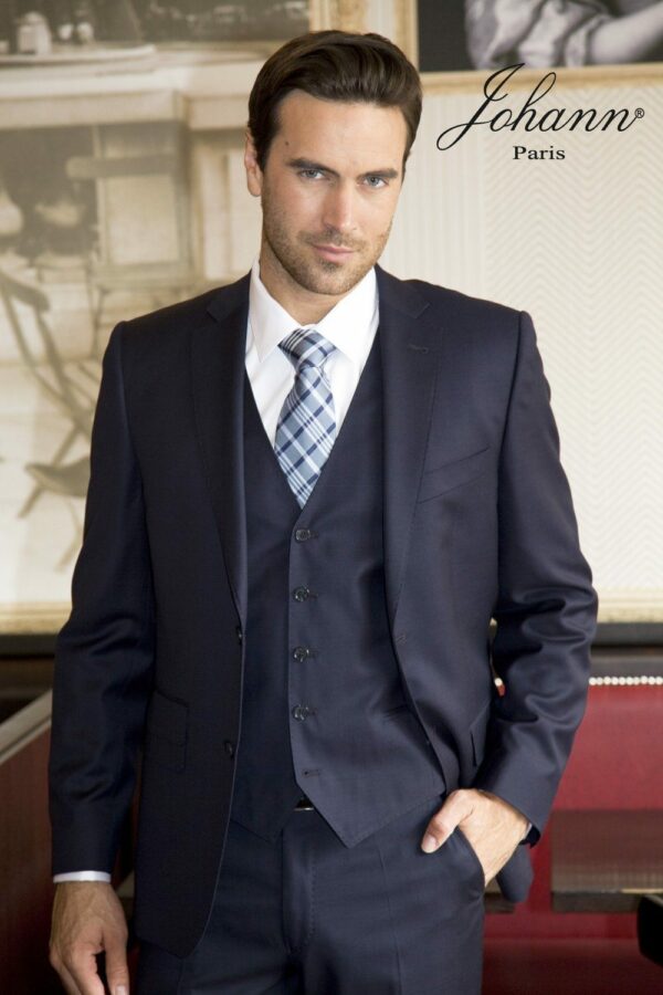 Chemise Business - Col classique gorge cachée - Blanche – Image 3
