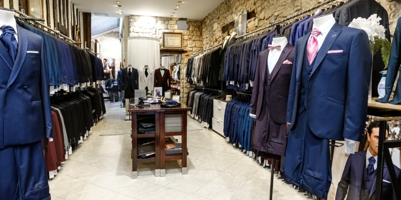 Intérieur de la boutique Johann