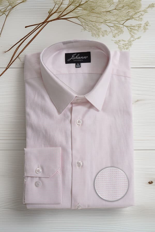 Chemise de ville rose