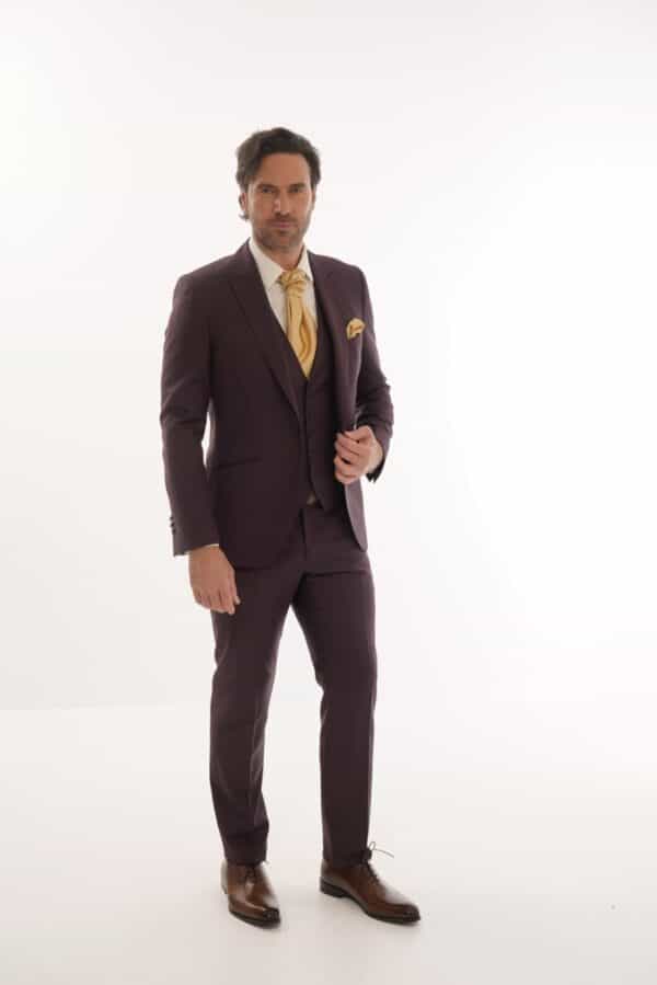 Costume 3 pièces - Prune – Image 5